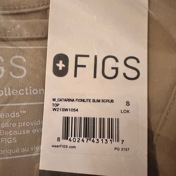 Figs Light Oak FIONLITE Small Slim Catarina & XS Petite Hi Waisted Joggers. - Picture 4 of 8